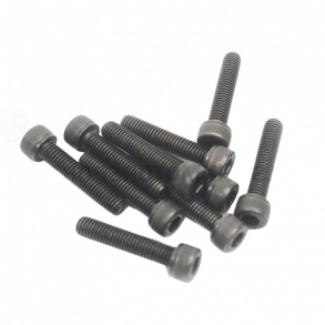(26B) IAME Norswift M6x55mm unbrako bolt, svart (pris per stk)