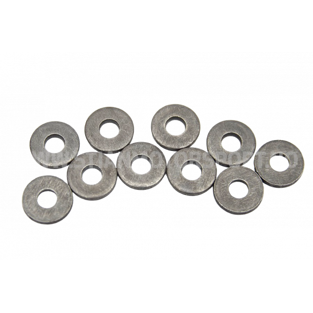 (91) IAME Norswift M6x17x3 skive til startapparat, svart. (pris per stk)