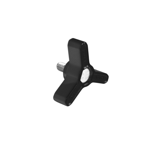 (Q) OTK plast mutter til feste av bensintank, svart