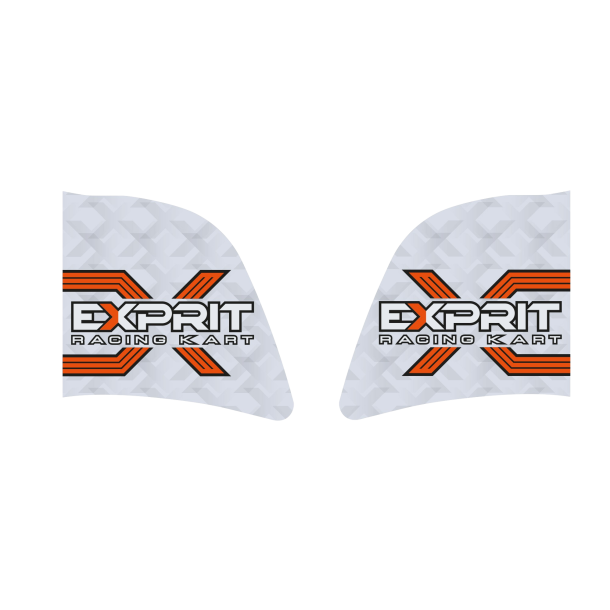 Exprit klistremerke til 3 liter bensintank (liten kart)