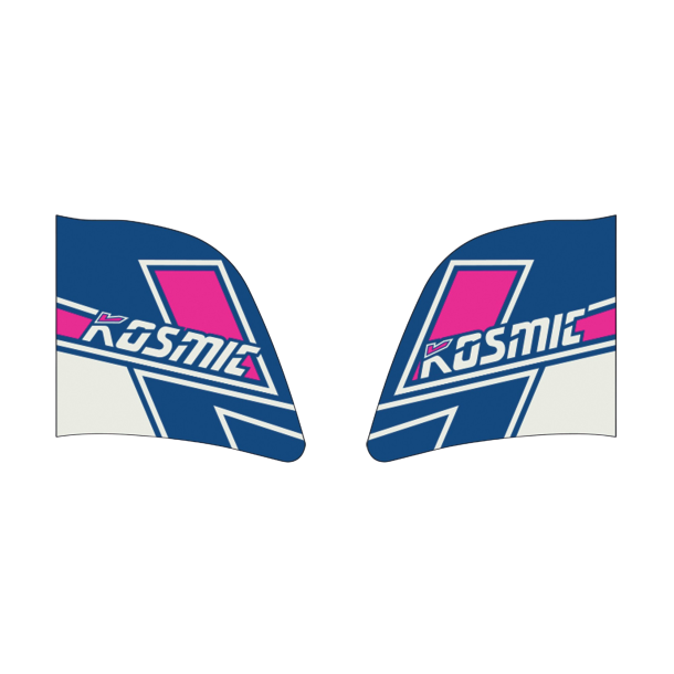 Kosmic klistremerke til 3 liter bensintank (liten kart)