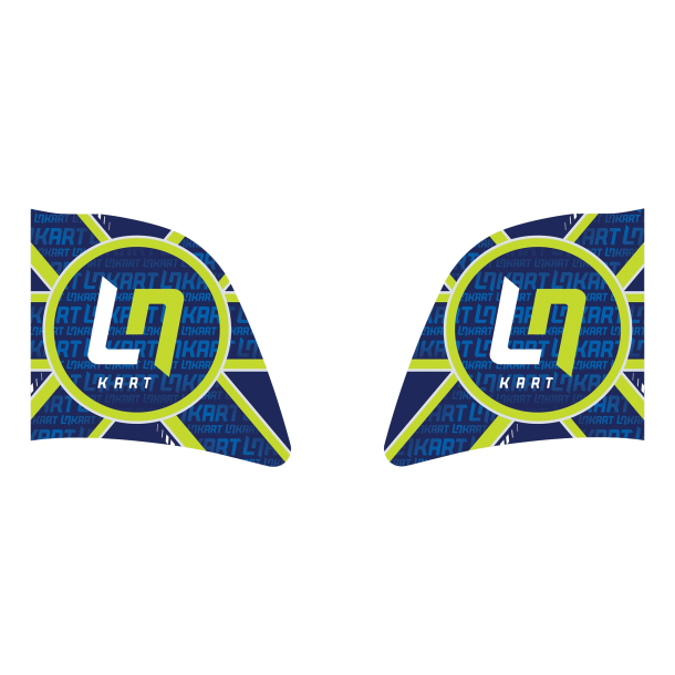 LN Kart klistremerke til 3 liter bensintank (liten kart)