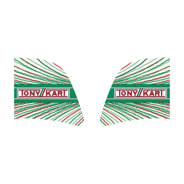Tony Kart klistremerke til 3 liter bensintank (liten kart)