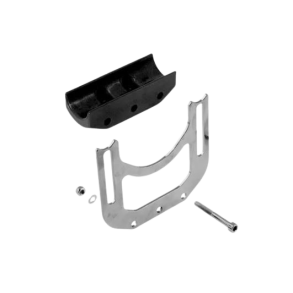 (G) OTK beskyttelses kit for bremseskive (ved bruk av 206mm) til OK, Rotax, X30, ROK chassi, svart