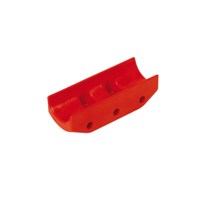 (H) OTK plastikk beskyttelse �206x16mm, r�d