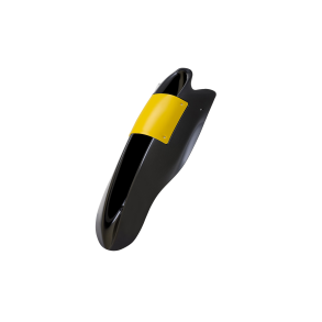 (B4) OTK M7 rattkpe med nummerplate til stor kart, svart