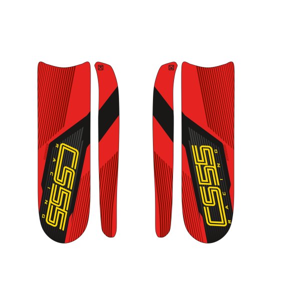 CS55 dekor kit til M10 2025 sidebokser, stor kart