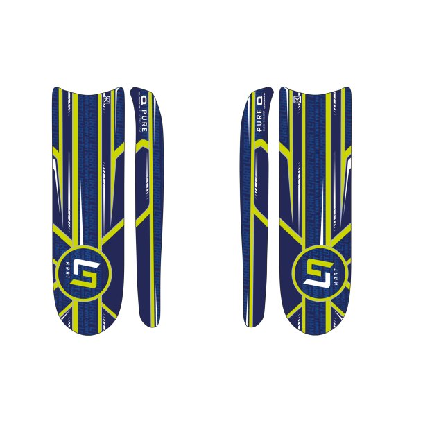 LN dekor kit til M10 2025 sidebokser, stor kart