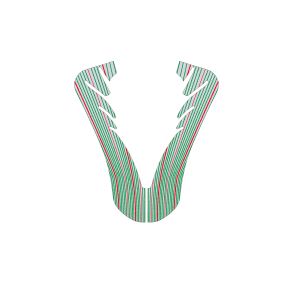 Tony Kart dekor kit til M11 2025 rattkpe, stor kart