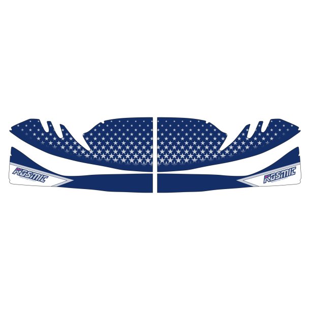 Kosmic dekor kit til M9 2025 frontfanger, liten kart