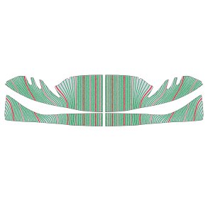 Tony Kart dekor kit til M9 2025 frontfanger, liten kart