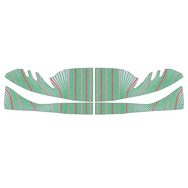 Tony Kart dekor kit til M9 2025 frontfanger, liten kart