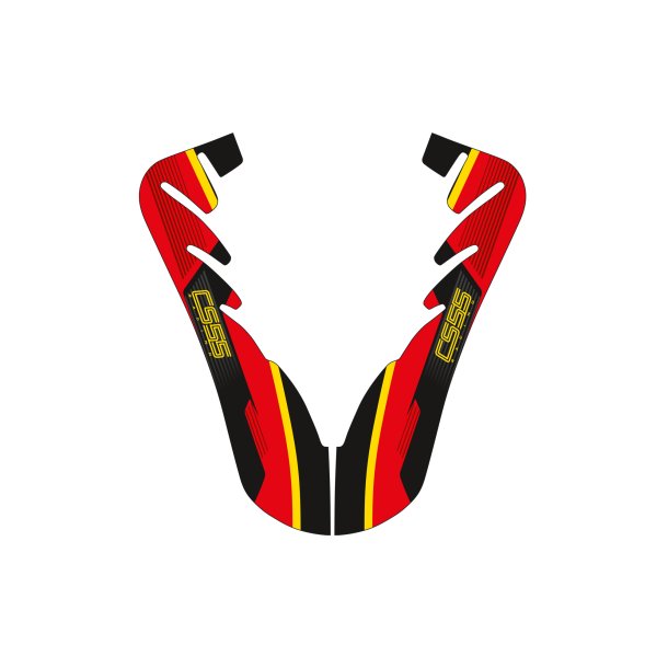 CS55 dekor kit til M9 2025 rattk�pe, liten kart