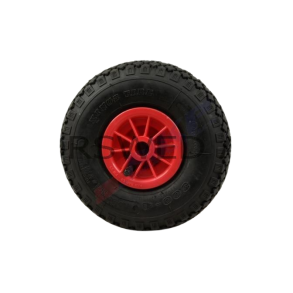 Universal hjul til tralle 260mm (3.00-4) luftfylte