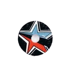 NEK seteskive i karbon, 40mm, M8 (3 stk i pakken)