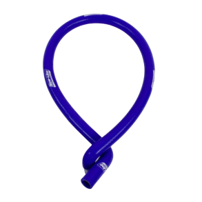 New-Line silikonslange, 90 grader i begge ender, bl