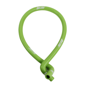 New-Line silikonslange, 90 grader i begge ender, grnn