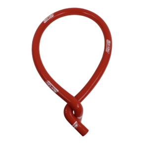 New-Line silikonslange, 90 grader i begge ender, rd