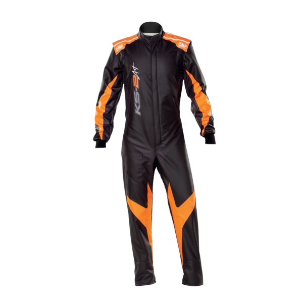 OMP KS-2 ART kjredress i svart/orange, str 52