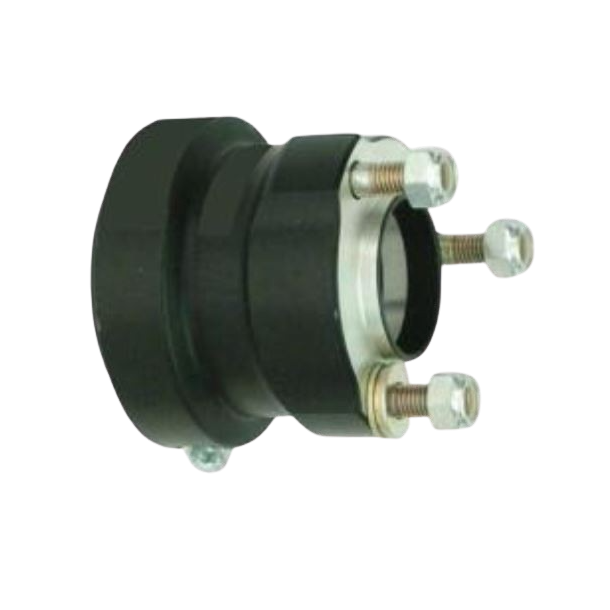 (7) DR Racing Kart 40x40mm svarte aluminium boss, 58.7mm boltsirkel