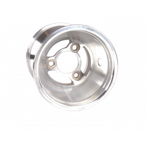 (3) DR Racing Kart aluminium bakfelg H140mm til liten kart