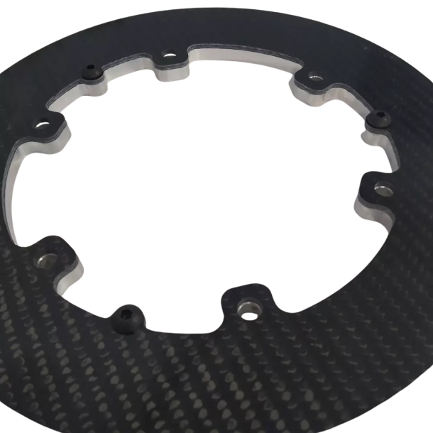 NEK karbon fiber beskyttelse for drev/kjede - 1 stk