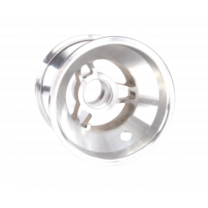 (2) DR Racing Kart aluminium framfelg H110mm, for D17 spindel til liten kart