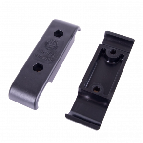 (24) DR Racing Kart plastikk holder mellom vre og nedre frontfanger byler (pris for 1 par)