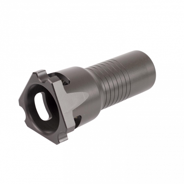 (13) DR Racing Kart komplett hub foran til KZ i ergal aluminium m/lager