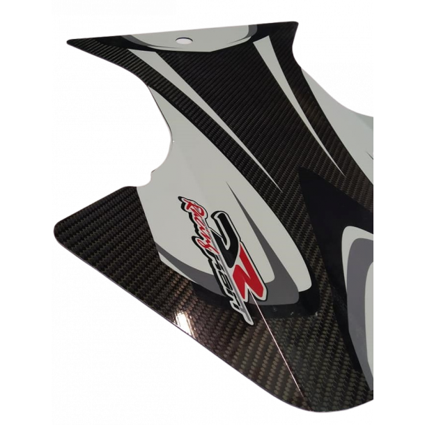 NEK karbon DR Racing Kart bunnplate med vinger til 2022 modeller, J90