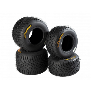 LeCont SV1 CIK regndekk sett til Junior 125, OKJ, OK, X30, Rotax, DD2 og KZ2