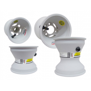 (13) AMV hvit oxitech felgsett i magnesium til liten kart