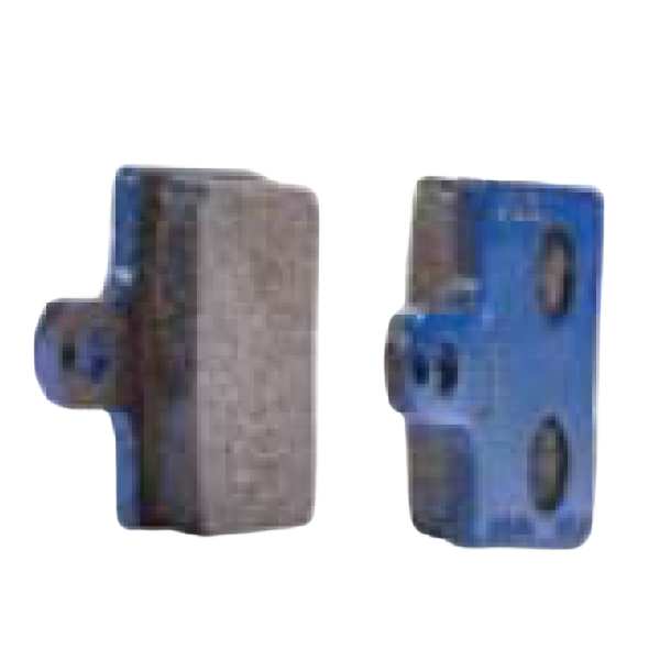 (14+10) DR Racing Kart bremseklosser til bakbrems p smkarter eller frambrems p KZ Blå