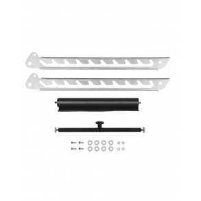 (18) DR Racing Kart komplett radiator gardin med fester