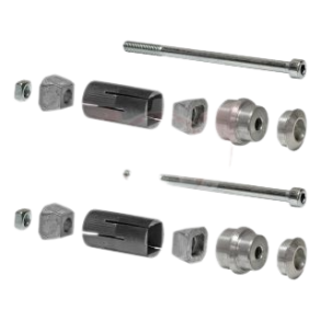 (15) DR Racing Kart festekit til 28mm rammerr (1 par) (liten kart med kort hylse)