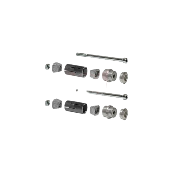 (15) DR Racing Kart festekit til 28mm rammerr (1 par) (liten kart med kort hylse)