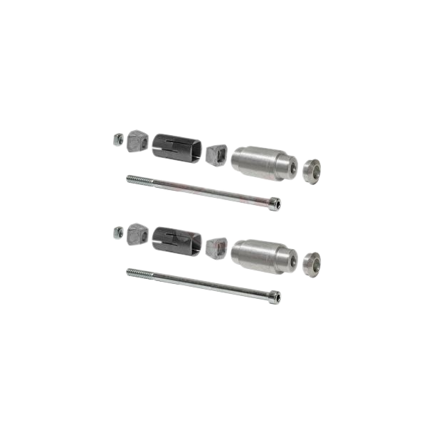 (13) DR Racing Kart festekit til 28mm ramme (1 par) (liten kart med lang hylse)