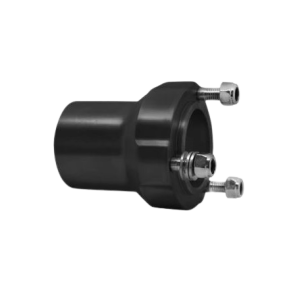 (3) DR Racing Kart 25x80mm R2.0 svart aluminium boss foran 