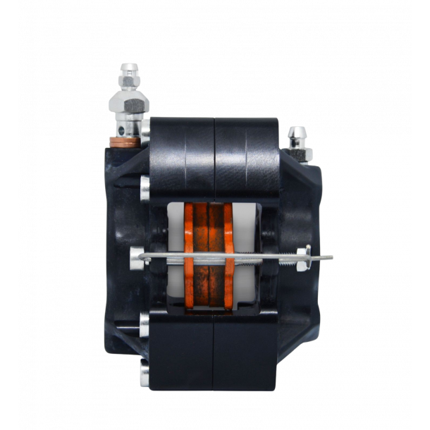 (1) DR Racing Kart V05/V09/V11 komplett frambrems kalipper, hyre side til KZ og DD2