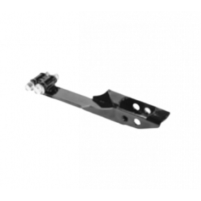 DR Racing Kart adapter for flytting av NYE helstpte pedaler (svarte), venstre side