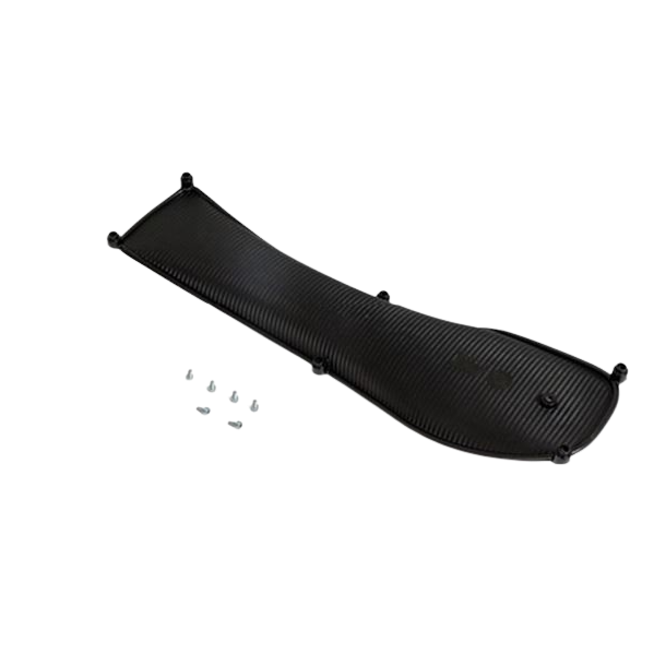 KG508 luftstrm kanal (underdel p KG508 rattkpe), sort