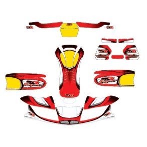DR Racing Kart KG509 dekor kit