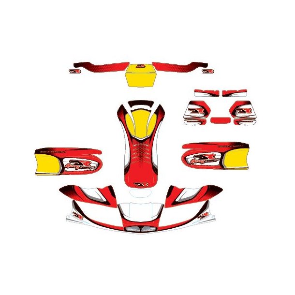 DR Racing Kart KG509 dekor kit