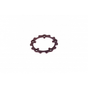 (3) DR Racing Kart bremseskive feste til NA 4mm, svart