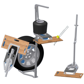 Stina felgholder med dekkpresse