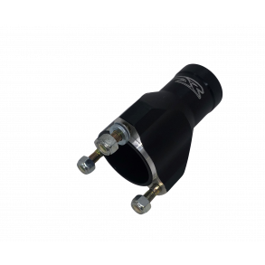 (6) DR Racing Kart 17x103mm svart aluminium boss foran (lang)