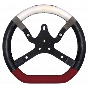 (3) DR Racing Kart M6 345mm ovalt ratt