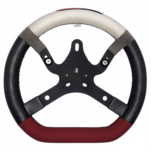 (3) DR Racing Kart M5 330mm ovalt ratt 2020-