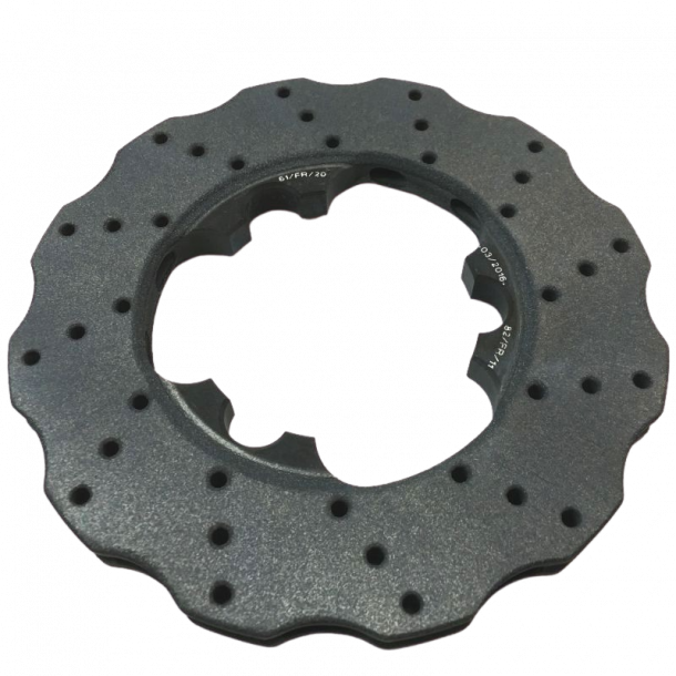 (1) Bremseskive foran i Duralcan (keramisk), V05 150mm