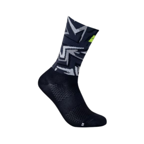 Bengio K-Summer sokker svarte/fluo i forskjellige strrelser